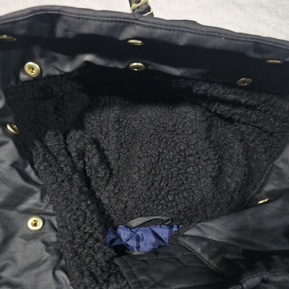 J. Crew Black Utility Hooded Jacket - Picture 7 of 13